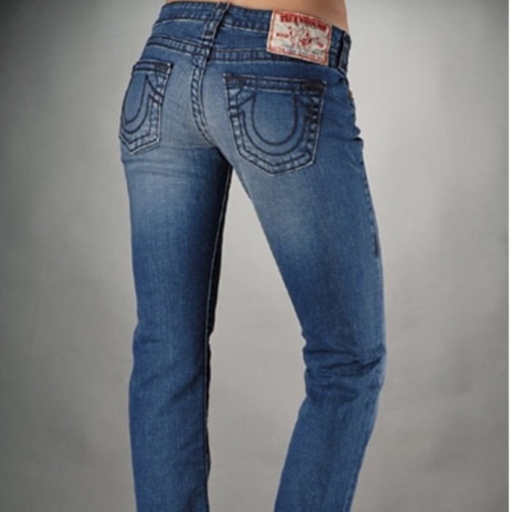 True Religion-Johnny Super T boot cut Jeans. Sz 28